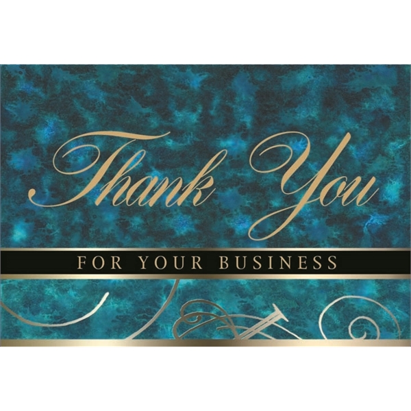 3 1/2" x 5" Business Greeting Cards, 50 pc minimum, stock... from ASI 95280 Warwick Publishing Co / Warwick