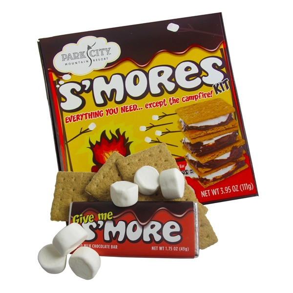 S'Mores kit box with imprint capabilities.... from ASI 44900 NC Custom (CI/Lanco) / Lanco