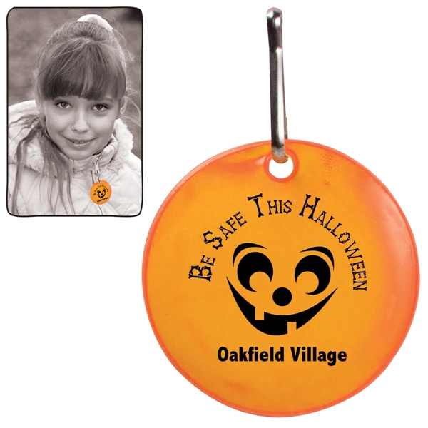 Neon colored, circular shaped reflective zipper pullers.... from ASI 62190 Illini