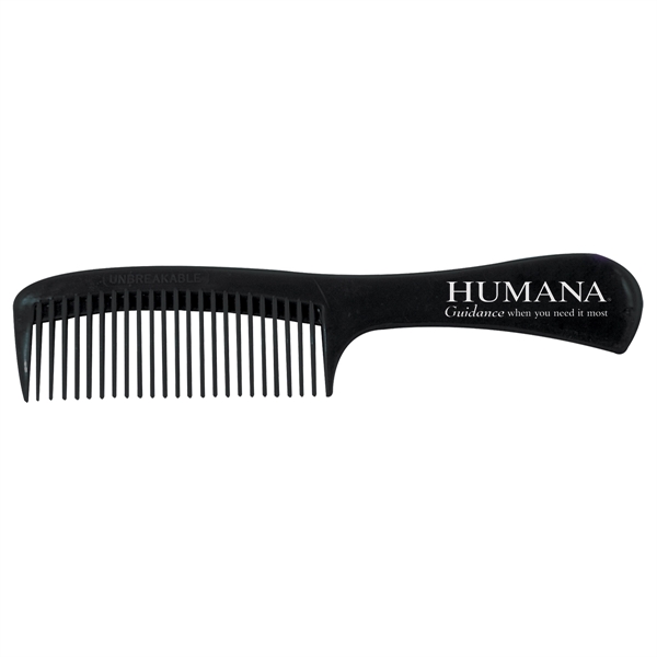 9" x 2" plastic boutique comb, offered in an assortment of... from ASI 62190 Illini