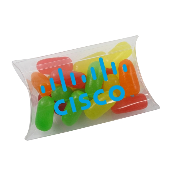 Small pillow acetate box filled with candy.... from ASI 44900 NC Custom (CI/Lanco)