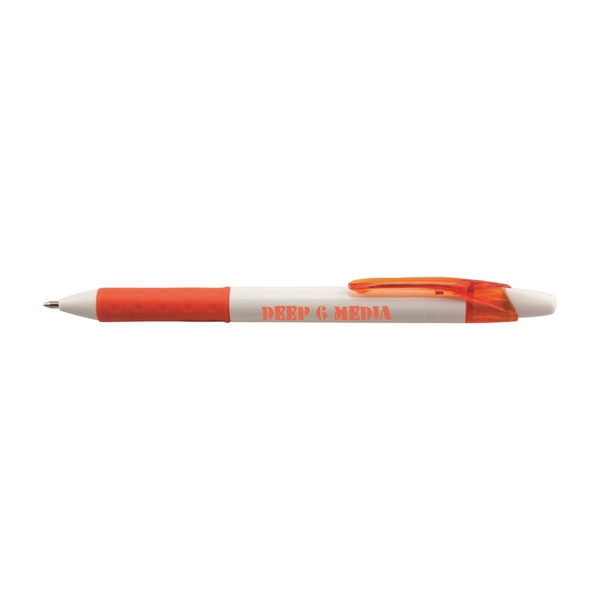 RSVP RT Retractable Ballpoint Pen, white barrel w/8 accent colors, 1... from ASI 77240 Pentel Of America LTD / Pentel®
