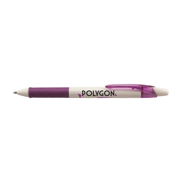 RSVP RT Retractable Ballpoint Pen, white barrel w/8 accent colors, 1... from ASI 77240 Pentel Of America LTD / Pentel®