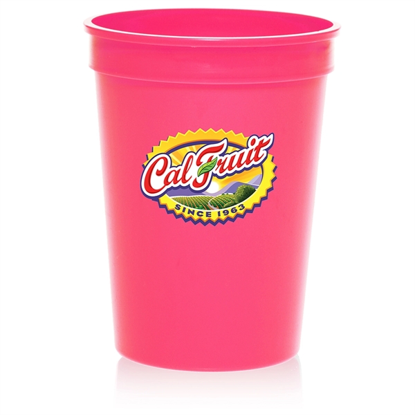 BPA free 12 oz. plastic stadium cup.... from ASI 39552 BEL Promo
