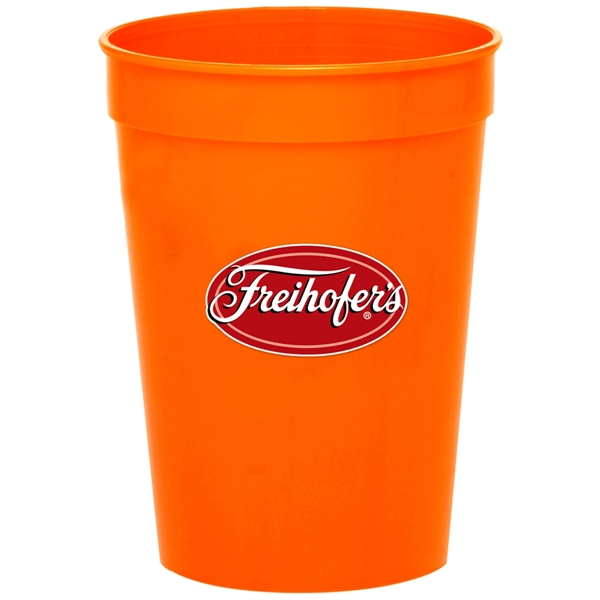 BPA free 12 oz. plastic stadium cup.... from ASI 39552 BEL Promo