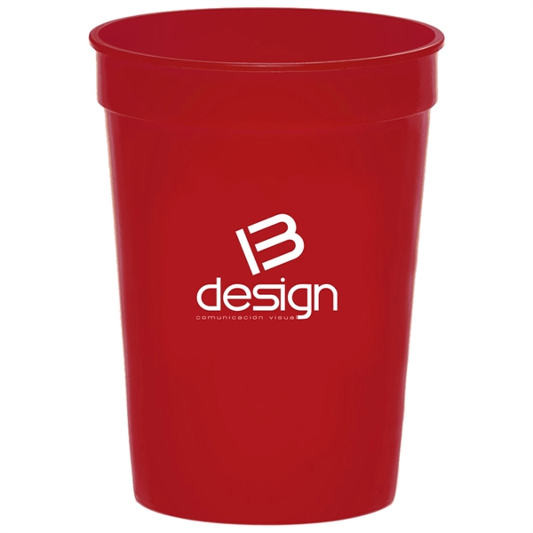 BPA free 12 oz. plastic stadium cup.... from ASI 39552 BEL Promo