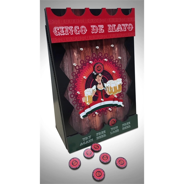 Customizable 27" x 18" medium-density fibreboard table top prize drop carnival-style... from ASI 68207 MAC Specialties Ltd / Sport Products Sport Products Plus