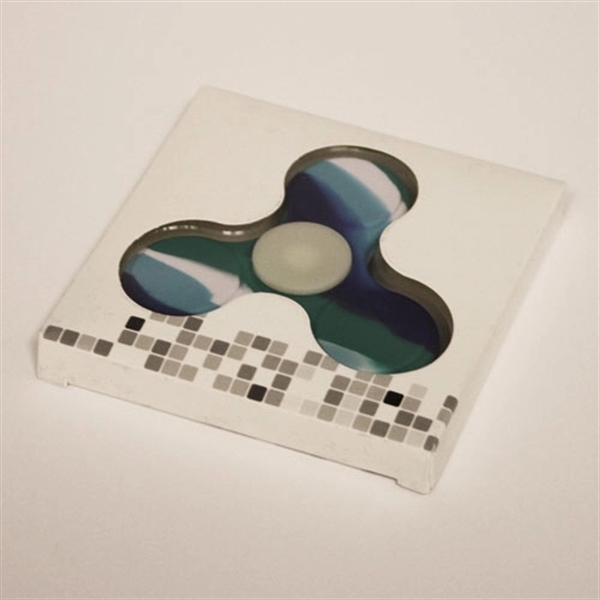 Fidget Spinner with LED Text... from ASI 43270 Calconix Inc / Time Zone®