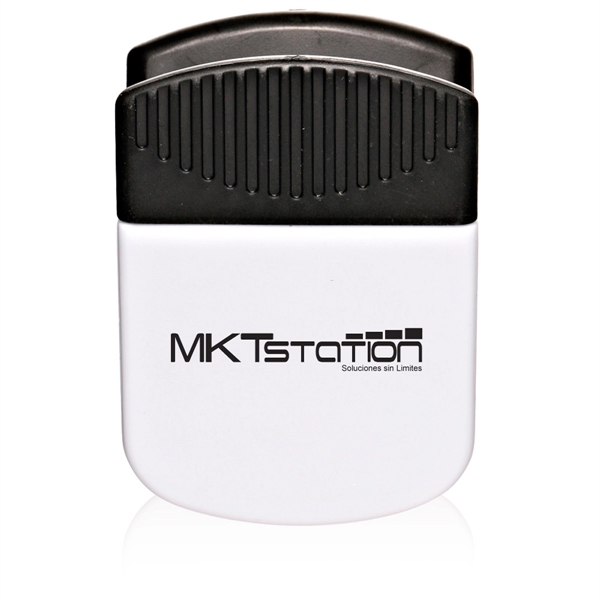 Square, plastic clip with strong magnet on back.... from ASI 39552 BEL Promo