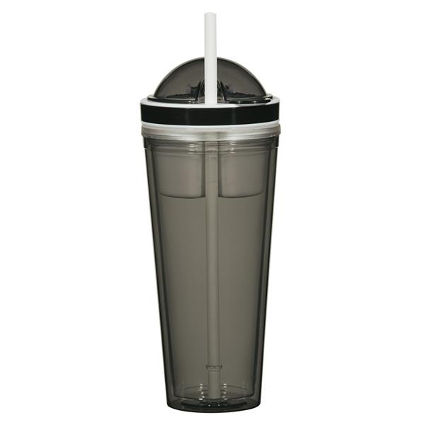 16 Oz. Snack Attack Tumbler. AS Material.  Screw On, Spill-Resistant... from ASI 61125 Hit Promotional Products / Hit (R)