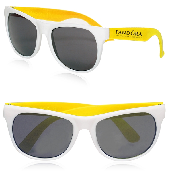 Two tone sunglasses with UV protection... from ASI 39552 BEL Promo