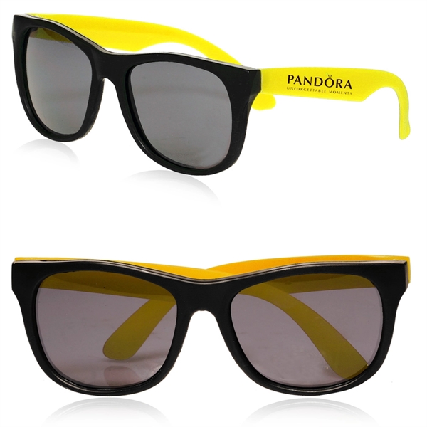 Two tone sunglasses with UV protection... from ASI 39552 BEL Promo