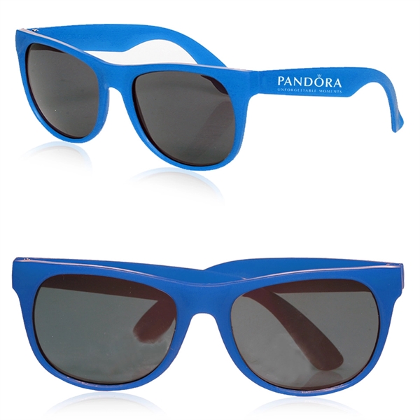 Two tone sunglasses with UV protection... from ASI 39552 BEL Promo