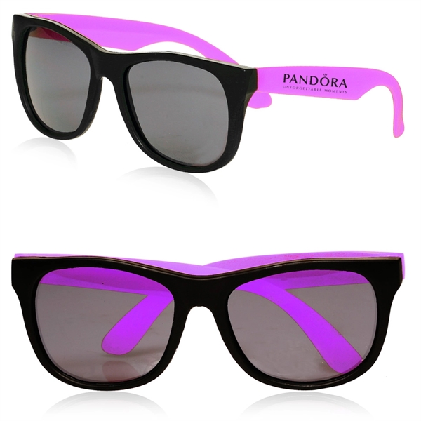 Two tone sunglasses with UV protection... from ASI 39552 BEL Promo