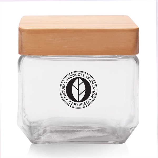 27 oz. glass candy jar with lid... from ASI 39552 BEL Promo