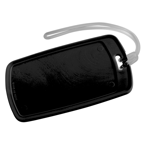 Durable luggage tag features write-on surface on back side.... from ASI 52840 Evans Manufacturing