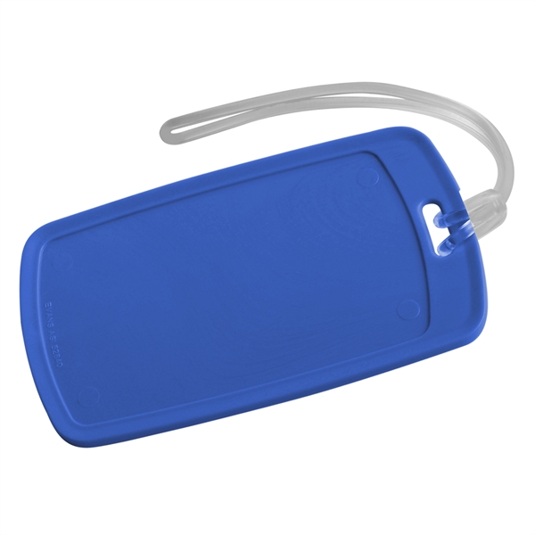 Durable luggage tag features write-on surface on back side.... from ASI 52840 Evans Manufacturing
