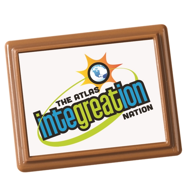 Full Color Rectangle Cookie... from ASI 44900 NC Custom (CI/Lanco) / Chocolate Inn