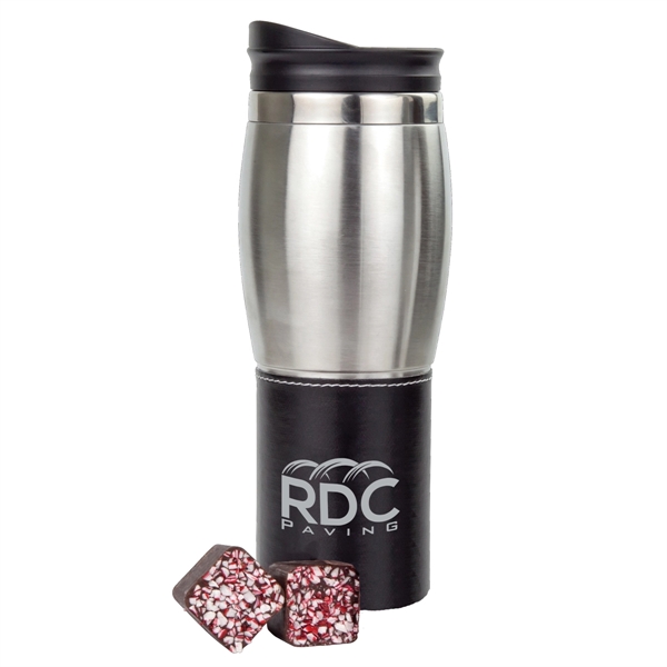 Hot Cocoa Cube Tumbler.... from ASI 44900 NC Custom (CI/Lanco) / Chocolate Inn