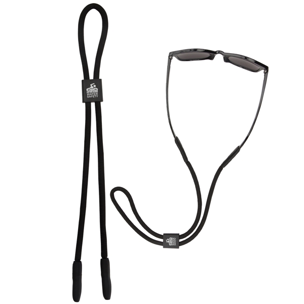 13" floating sunglass strap with customization on the adjustable clasp.... from ASI 62190 Illini