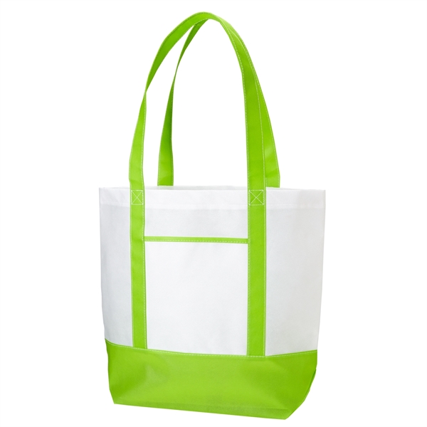 Harbor Non-Woven Tote has 26" handles and plenty of room for... from ASI 52840 Evans Manufacturing