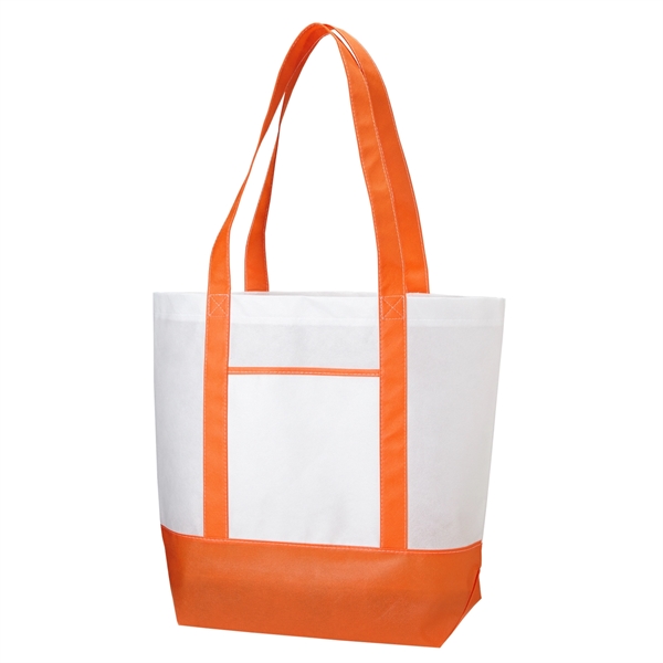 Harbor Non-Woven Tote has 26" handles and plenty of room for... from ASI 52840 Evans Manufacturing