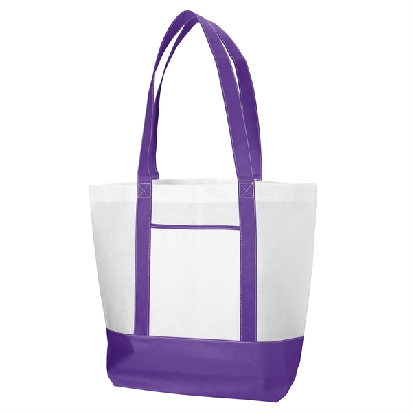 Harbor Non-Woven Tote has 26" handles and plenty of room for... from ASI 52840 Evans Manufacturing