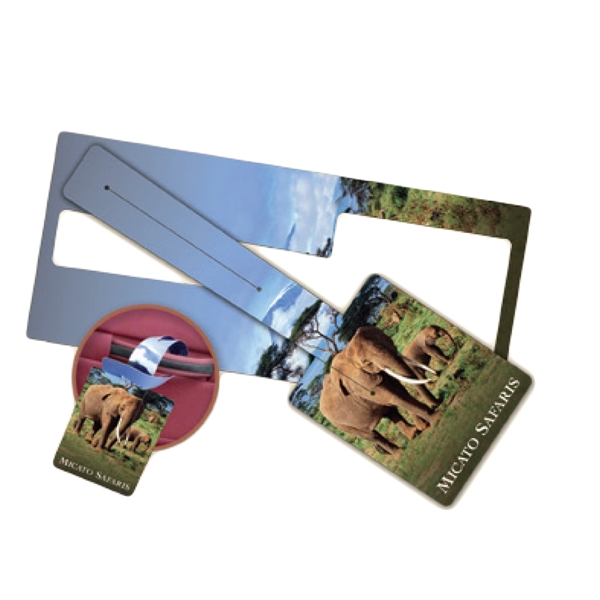 Make travel easy, safe and stylish with luggage tags.... from ASI 42393 Budgetcard Inc