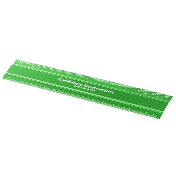 Aluminum 12" office ruler.... from ASI 34910 Alumicolor / Alumicolor