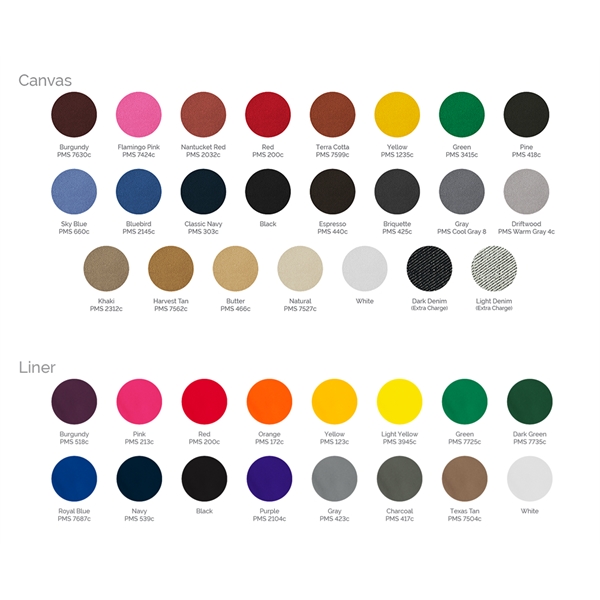 USA milled duffel bag with heavyweight canvas exterior, zipper and shoulder... from ASI 74710 Numo / City Cut & Sew