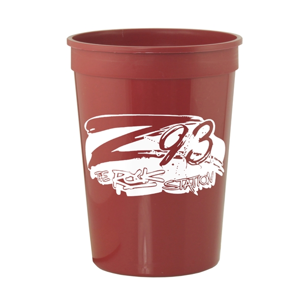 12 Oz reusable Stadium cup perfect promotional item for events... from ASI 93520 Ventura Inc