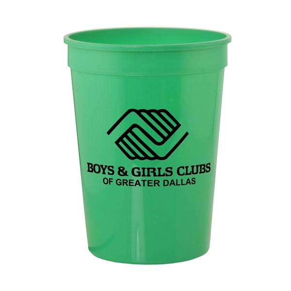 12 Oz reusable Stadium cup perfect promotional item for events... from ASI 93520 Ventura Inc