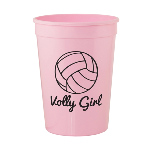 12 Oz reusable Stadium cup perfect promotional item for events... from ASI 93520 Ventura Inc