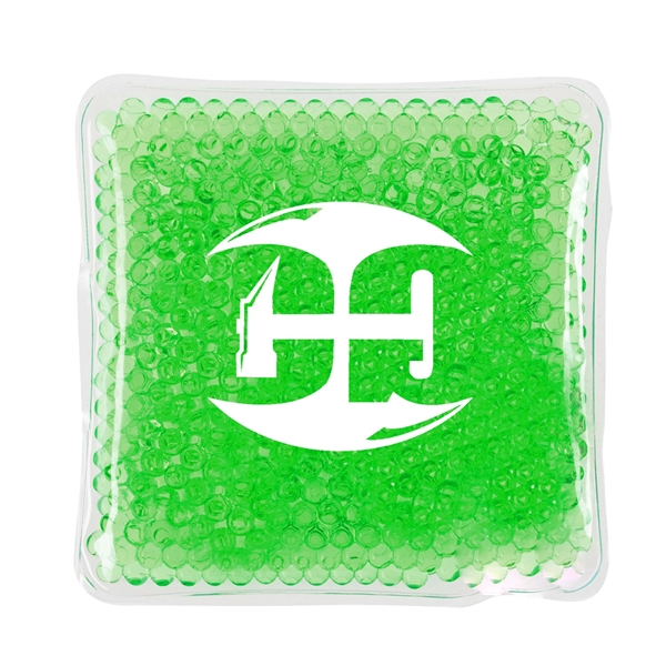 4" x 4" square beaded promotional hot and cold pack; includes... from ASI 90859 Tempo Industries Inc / Tempoline