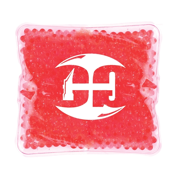 4" x 4" square beaded promotional hot and cold pack; includes... from ASI 90859 Tempo Industries Inc / Tempoline