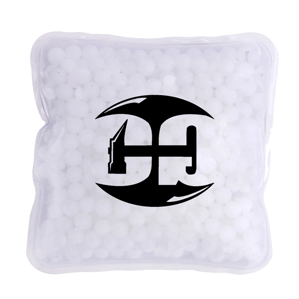 4" x 4" square beaded promotional hot and cold pack; includes... from ASI 90859 Tempo Industries Inc / Tempoline