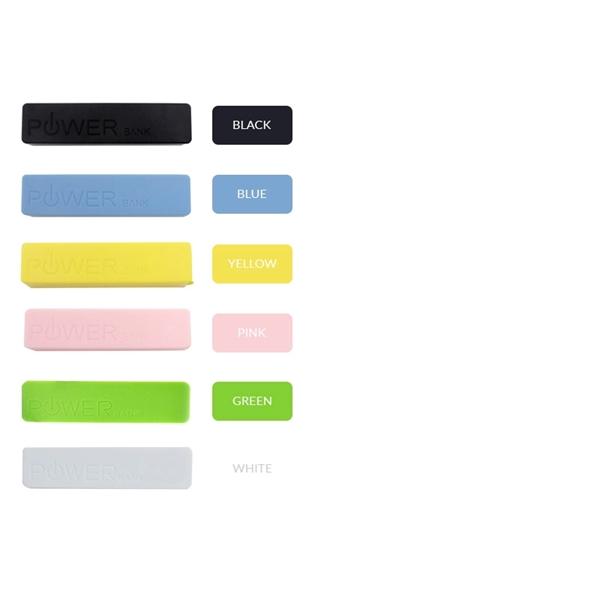 Pocket Power Bank with Keyring. Capacities: 1800 mAh, 2000 mAh, 2200... from ASI 37218 Athena Promo (tm)