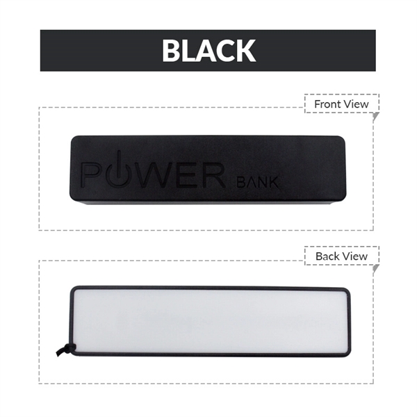 Pocket Power Bank with Keyring. Capacities: 1800 mAh, 2000 mAh, 2200... from ASI 37218 Athena Promo (tm)