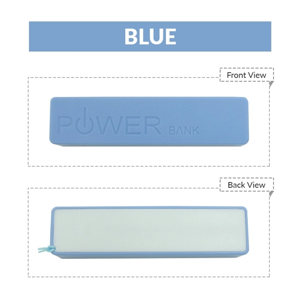 Pocket Power Bank with Keyring. Capacities: 1800 mAh, 2000 mAh, 2200... from ASI 37218 Athena Promo (tm)