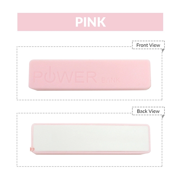 Pocket Power Bank with Keyring. Capacities: 1800 mAh, 2000 mAh, 2200... from ASI 37218 Athena Promo (tm)