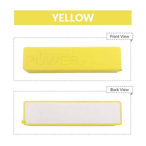 Pocket Power Bank with Keyring. Capacities: 1800 mAh, 2000 mAh, 2200... from ASI 37218 Athena Promo (tm)