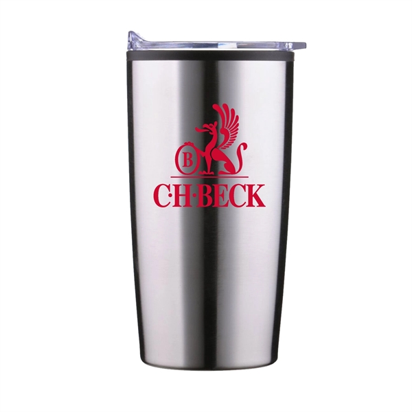 20 oz. Sedona stainless steel tumbler with push-on acrylic lid; keeps... from ASI 90859 Tempo Industries Inc / Tempoline