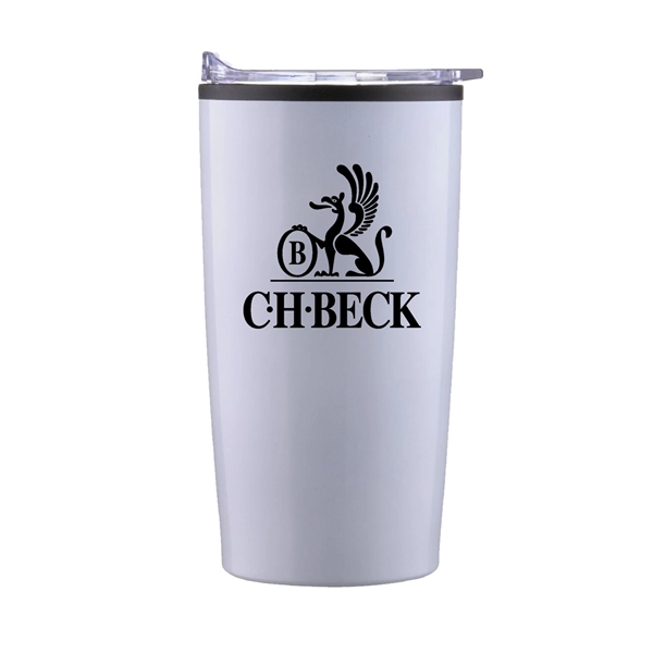 20 oz. Sedona stainless steel tumbler with push-on acrylic lid; keeps... from ASI 90859 Tempo Industries Inc / Tempoline