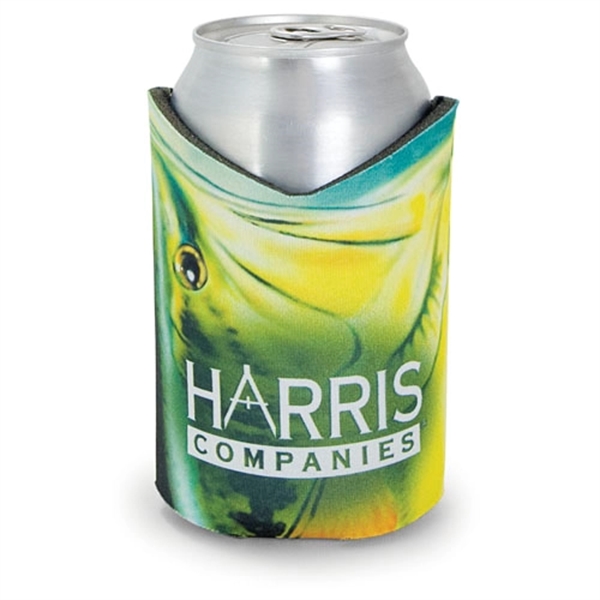 Four-color process can insulator bass design, 1/8" thick high density scuba... from ASI 74710 Numo / NUMO