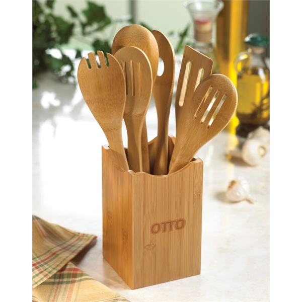 7-piece bamboo utensil set.... from ASI 99030 Zipline / Zipline®