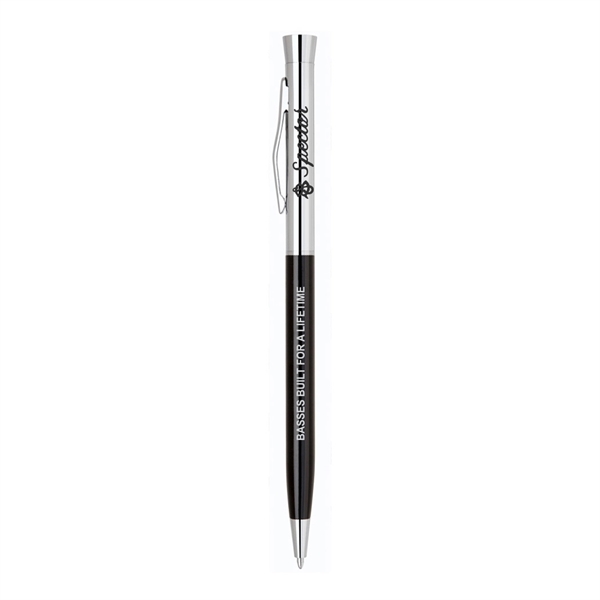 Slim Metal Twist Action Ballpoint Pen... from ASI 31517 Admart Products / Admart Line