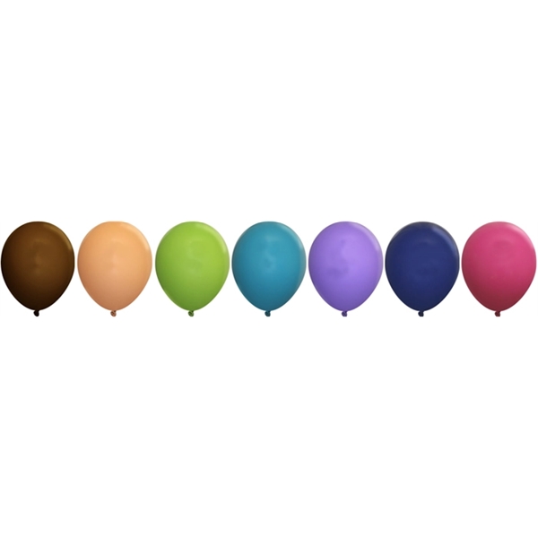 Fashion opaque latex balloon that's helium quality, 100% biodegradable and customizable.... from ASI 55675 Galaxy Balloons Inc / Galactic Fun Time Line
