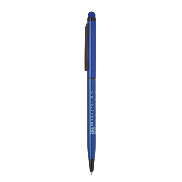 Twist action ballpoint pen with stylus.... from ASI 31517 Admart Products / Admart Line