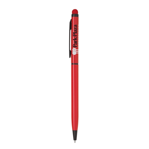 Twist action ballpoint pen with stylus.... from ASI 31517 Admart Products / Admart Line