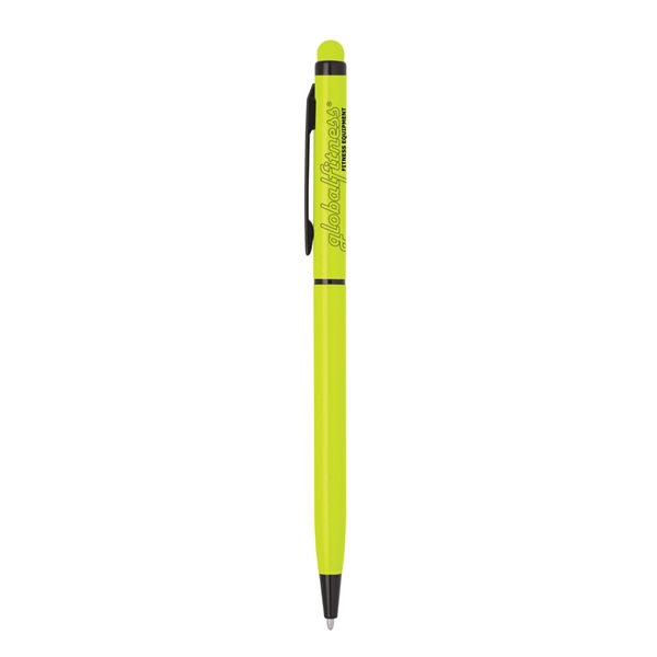 Twist action ballpoint pen with stylus.... from ASI 31517 Admart Products / Admart Line